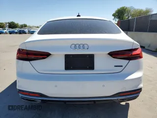 2021 Audi A5 Sportback Premium Plus with VIN WAUCBCF5XMA061395, listed as a Copart auction lot 48883485 with 8,915 mi miles and Clean Title. Bid and sale history available at carsss.com. Image 6.