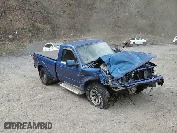 2007 Ford Ranger XL with VIN 1FTYR11E57PA56901, listed as a Copart auction lot 53046805 with 0 mi miles and Salvage Title. Bid and sale history available at carsss.com. Image 11.