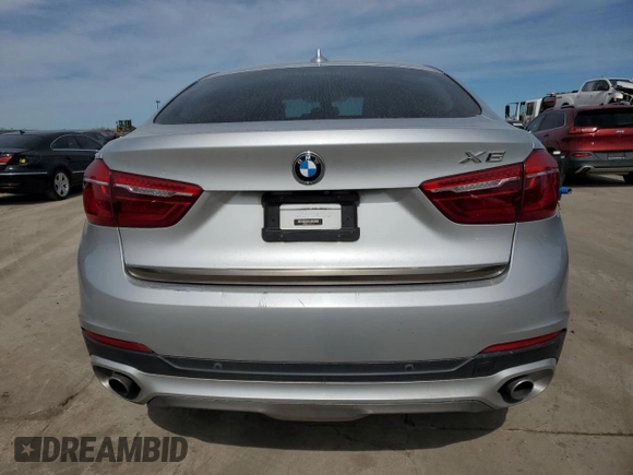 2016 BMW X6 sDrive35i with VIN 5UXKU0C54G0F93300, listed as a Copart auction lot 46608045 with 204,815 mi miles and Clean Title. Bid and sale history available at carsss.com. Image 6.