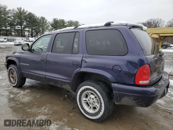 1999 Dodge Durango with VIN 1B4HS28Y3XF569044, listed as a Copart auction lot 44583815 with 70,682 mi miles and Salvage title. Bid and sale history available at DreamBid. Image 2.
