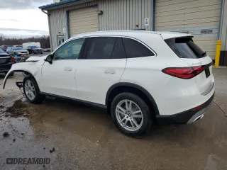 2025 Mercedes-Benz GLC with VIN W1NKM4HB7SF266618, listed as a Copart auction lot 85518554 with 1,796 mi miles and Salvage Title. Bid and sale history available at carsss.com. Image 2.