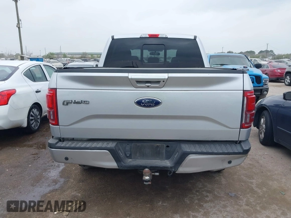 2017 Ford F-150 XL with VIN 1FTEW1CG1HKE11961, listed as a IAAI auction lot 41799866 with 264,226 mi miles. Bid and sale history available at carsss.com. Image 16.