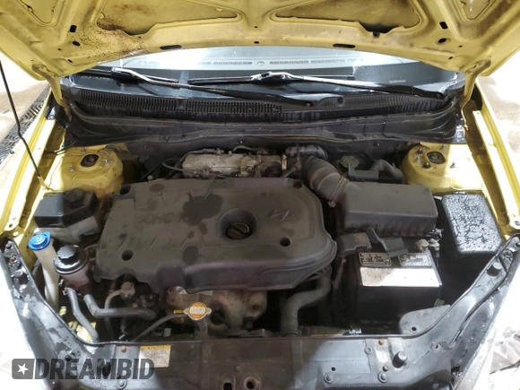 2008 Hyundai Accent GS with VIN KMHCM36C58U061106, listed as a Copart auction lot 51211165 with 249,106 mi miles and Salvage Title. Bid and sale history available at carsss.com. Image 11.