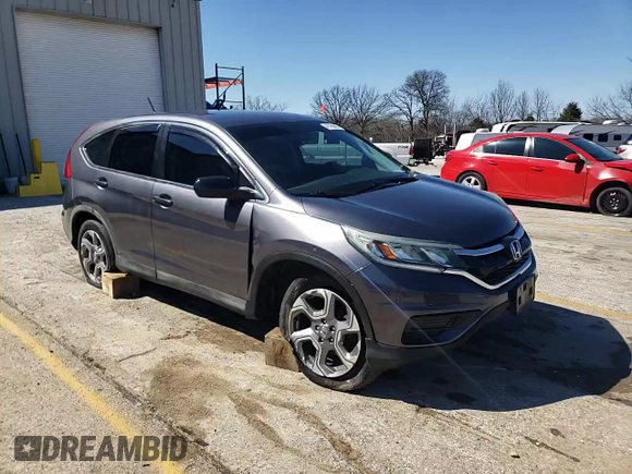 2016 Honda CR-V LX with VIN 5J6RM4H34GL126852, listed as a Copart auction lot 49156005 with 57,352 mi miles and Salvage Title. Bid and sale history available at carsss.com. Image 15.