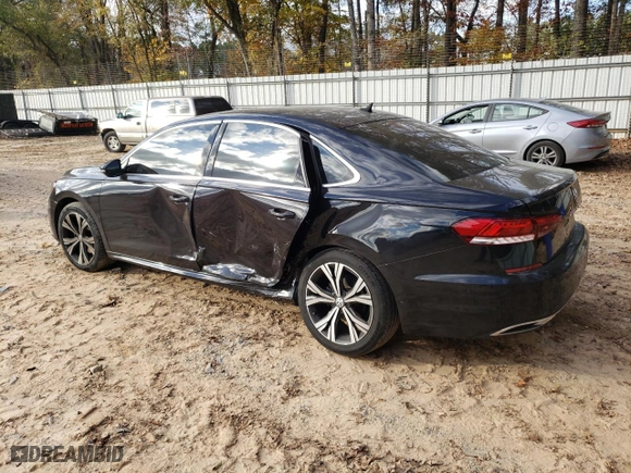 2020 Volkswagen Passat 2.0T SEL with VIN 1VWCA7A30LC024696, listed as a Copart auction lot 82259024 with 64,008 mi miles and Salvage Title. Bid and sale history available at carsss.com. Image 2.
