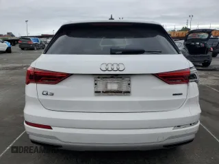 2021 Audi Q3 Premium with VIN WA1AUCF39M1061658, listed as a Copart auction lot 50717875 with 87,363 mi miles and Salvage title. Bid and sale history available at DreamBid. Image 6.