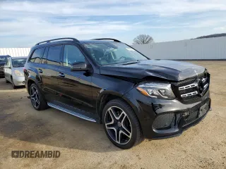 2018 Mercedes-Benz GLS with VIN 4JGDF7DE1JB001240, listed as a Copart auction lot 79772773 with 62,220 mi miles. Bid and sale history available at carsss.com. Image 4.