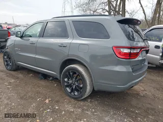 2022 Dodge Durango GT Plus with VIN 1C4RDJDG9NC187642, listed as a IAAI auction lot 40886210 with 39,006 mi miles. Bid and sale history available at carsss.com. Image 3.