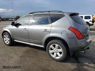 2006 Nissan Murano SE with VIN JN8AZ08W26W531441, listed as a Copart auction lot 72698584 with 202,021 mi miles and Salvage Title. Bid and sale history available at carsss.com. Image 2.