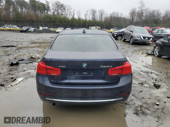 2017 BMW 3 Series 328d xDrive with VIN WBA8F1C33HK898085, listed as a Copart auction lot 70164702 with 67,403 mi miles and . Bid and sale history available at DreamBid. Image 6.