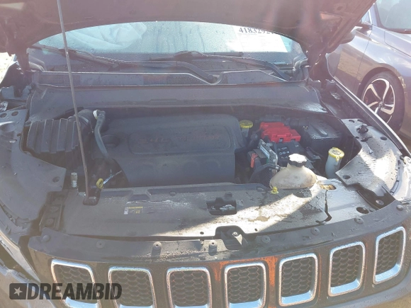 2020 Jeep Compass Latitude with VIN 3C4NJDBB3LT223939, listed as a IAAI auction lot 41832921 with 83,938 mi miles and . Bid and sale history available at DreamBid. Image 10.