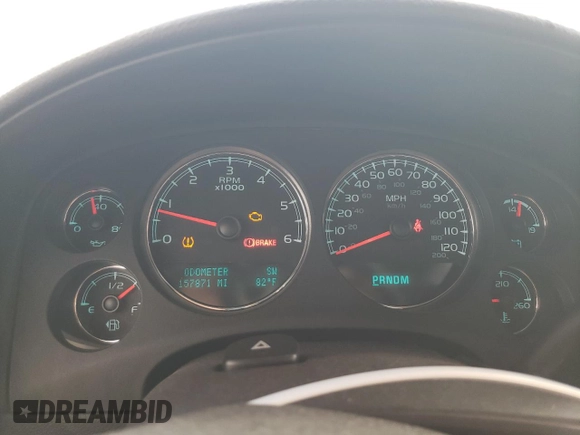 2013 Chevrolet Suburban LT with VIN 1GNSKJE7XDR341736, listed as a Copart auction lot 48781145 with 157,871 mi miles and Salvage Title. Bid and sale history available at DreamBid. Image 9.