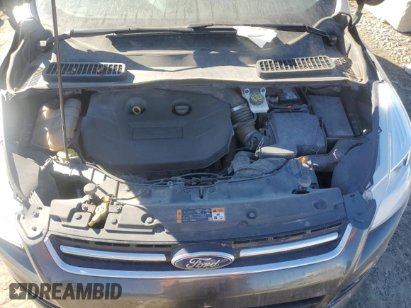 2016 Ford Escape Titanium with VIN 1FMCU0J97GUB47252, listed as a Copart auction lot 47133925 with 166,614 mi miles and Salvage Title. Bid and sale history available at carsss.com. Image 12.