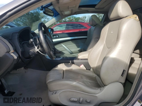 2008 Infiniti G37 Coupe Sport with VIN JNKCV64E08M101498, listed as a Copart auction lot 44778265 with 143,401 mi miles and Salvage Title. Bid and sale history available at carsss.com. Image 7.