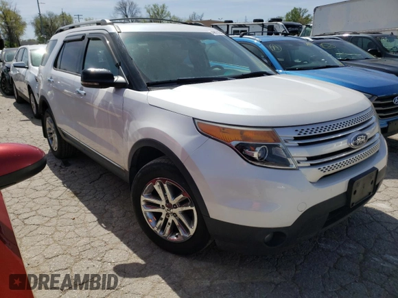 2011 Ford Explorer XLT with VIN 1FMHK8D84BGA32838, listed as a Copart auction lot 72419454 with Not Provided miles and Non Repairable. Bid and sale history available at DreamBid. Image 4.