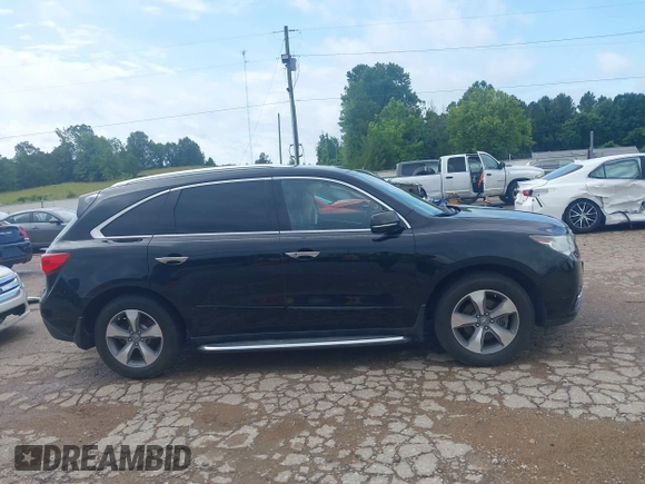 2014 Acura MDX with VIN 5FRYD4H25EB012088, listed as a IAAI auction lot 42510135 with 81,786 mi miles and . Bid and sale history available at DreamBid. Image 13.
