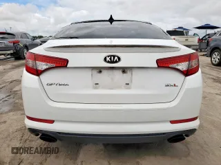 2013 Kia Optima SX with VIN 5XXGR4A69DG194031, listed as a Copart auction lot 60411945 with 120,419 mi miles and Clean title. Bid and sale history available at DreamBid. Image 6.