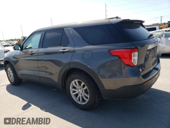 2020 Ford Explorer with VIN 1FMSK8BH3LGC00818, listed as a Copart auction lot 53445545 with 80,365 mi miles and Salvage title. Bid and sale history available at DreamBid. Image 2.