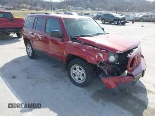2017 Jeep Patriot Sport with VIN 1C4NJPBB4HD120253, listed as a IAAI auction lot 41761963 with 104,115 mi miles and . Bid and sale history available at DreamBid. Image 1.