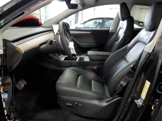 2024 Tesla Model Y Long Range with VIN 7SAYGDEE6RA253946, listed as a Copart auction lot 46699445 with 6,008 mi miles and Salvage Title. Bid and sale history available at DreamBid. Image 7.