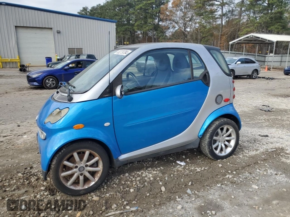 2006 Smart fortwo with VIN WME4503321J273497, listed as a Copart auction lot 83279784 with 51,749 mi miles and Non Repairable. Bid and sale history available at DreamBid. Image 1.