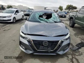 2020 Nissan Sentra SR with VIN 3N1AB8DV4LY253032, listed as a Copart auction lot 85785624 with 36,605 mi miles and Salvage Title. Bid and sale history available at DreamBid. Image 5.