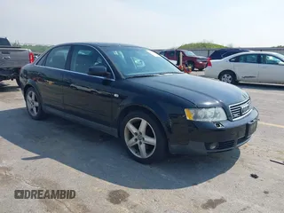 2003 Audi A4 3.0L with VIN WAULT68EX3A277158, listed as a IAAI auction lot 42441507 with 123,537 mi miles and . Bid and sale history available at DreamBid. Image 1.