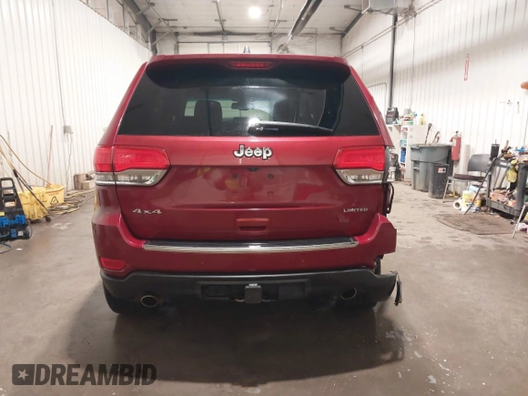 2014 Jeep Grand Cherokee Limited with VIN 1C4RJFBT1EC139798, listed as a IAAI auction lot 41772069 with 122,282 mi miles and . Bid and sale history available at DreamBid. Image 17.