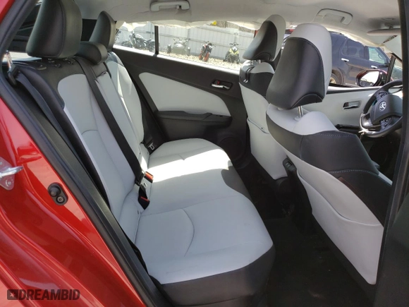 2019 Toyota Prius LE with VIN JTDL9RFU6K3008249, listed as a Copart auction lot 51370235 with 82,469 mi miles and Salvage Title. Bid and sale history available at carsss.com. Image 10.