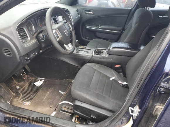 2014 Dodge Charger SE with VIN 2C3CDXBG7EH227617, listed as a Copart auction lot 50631785 with 227,362 mi miles and Salvage Title. Bid and sale history available at carsss.com. Image 7.