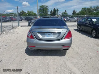 2015 Mercedes-Benz S-Class S 550 with VIN WDDUG8FB3FA142954, listed as a IAAI auction lot 39795621 with 111,415 mi miles. Bid and sale history available at carsss.com. Image 15.