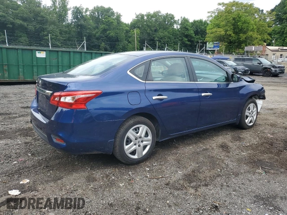 2017 Nissan Sentra S с VIN 3N1AB7AP4HY315732, выставлен на аукционе Copart как лот 58944965 с пробегом 56 550 миль миль и Списание • Salvage title. История ставок и продаж доступна на DreamBid. Изображение 3.