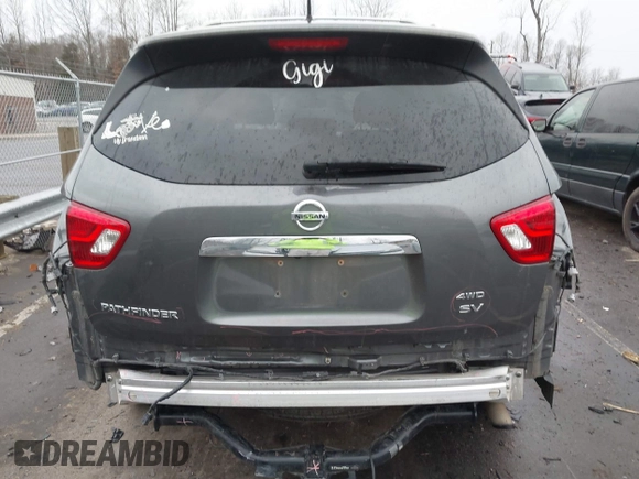 2018 Nissan Pathfinder S z VIN 5N1DR2MM5JC638871, wystawiony jako IAAI lot #41691038 z przebiegiem 96 284 mil mil oraz . Historia ofert i sprzedaży dostępna na DreamBid. Obrazek 17.