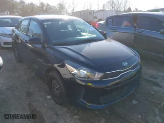 2018 Kia Rio LX with VIN 3KPA24AB4JE145699, listed as a IAAI auction lot 41501580 with 125,162 mi miles. Bid and sale history available at carsss.com. Image 1.