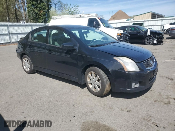 2011 Nissan Sentra SR with VIN 3N1AB6AP6BL653406, listed as a Copart auction lot 53885235 with Not Provided miles and Salvage Title. Bid and sale history available at DreamBid. Image 4.