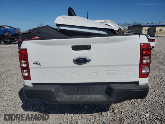 2023 Ford Ranger XL with VIN 1FTER1EH1PLE21119, listed as a Copart auction lot 41397144 with Not provided miles and Salvage title. Bid and sale history available at DreamBid. Image 6.