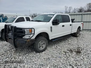 2022 Ford Super Duty F-250 SRW XL with VIN 1FT7W2B60NED77402, listed as a Copart auction lot 51494135 with 55,593 mi miles and Clean Title. Bid and sale history available at carsss.com. Image 1.