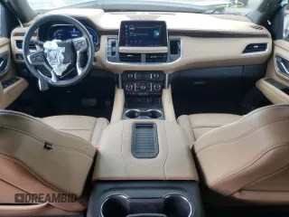 2024 Chevrolet Tahoe Premier with VIN 1GNSCSKD8RR247861, listed as a Copart auction lot 58767795 with 27,303 mi miles and Salvage title. Bid and sale history available at DreamBid. Image 8.
