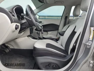 2021 Jeep Compass Latitude with VIN 3C4NJCBB6MT522725, listed as a Copart auction lot 52069125 with 54,008 mi miles and Salvage title. Bid and sale history available at DreamBid. Image 7.