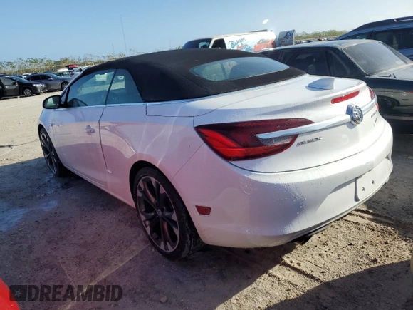 2018 Buick Cascada Premium with VIN W04WH3N50JG040347, listed as a Copart auction lot 80053394 with Not provided miles and Non repairable. Bid and sale history available at DreamBid. Image 2.