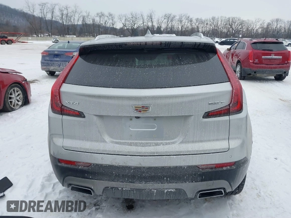 2019 Cadillac XT4 FWD Premium Luxury with VIN 1GYFZCR42KF223397, listed as a IAAI auction lot 41308551 with 20,575 mi miles. Bid and sale history available at carsss.com. Image 16.