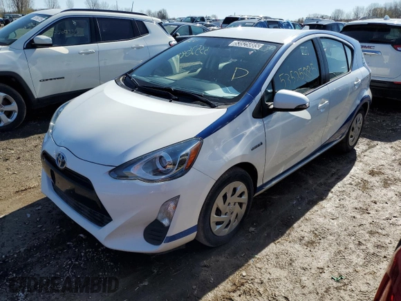 2016 Toyota Prius One with VIN JTDKDTB3XG1122164, listed as a Copart auction lot 53525885 with 75,633 mi miles and Clean Title. Bid and sale history available at carsss.com. Image 1.