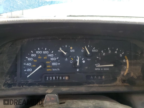 1994 Chevrolet Cavalier with VIN 3G1JC51T4RS821750, listed as a Copart auction lot 89214085 with 209,784 mi miles and Clean Title. Bid and sale history available at DreamBid. Image 9.