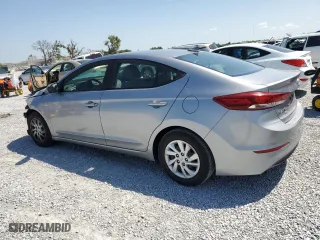 2017 Hyundai Elantra SE with VIN 5NPD74LF2HH184599, listed as a Copart auction lot 50594835 with 166,006 mi miles and Salvage Title. Bid and sale history available at carsss.com. Image 2.