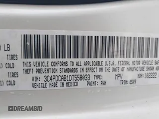 2013 Dodge Journey SE with VIN 3C4PDCAB1DT558033, listed as a IAAI auction lot 41804619 with 204,567 mi miles and . Bid and sale history available at carsss.com. Image 9.
