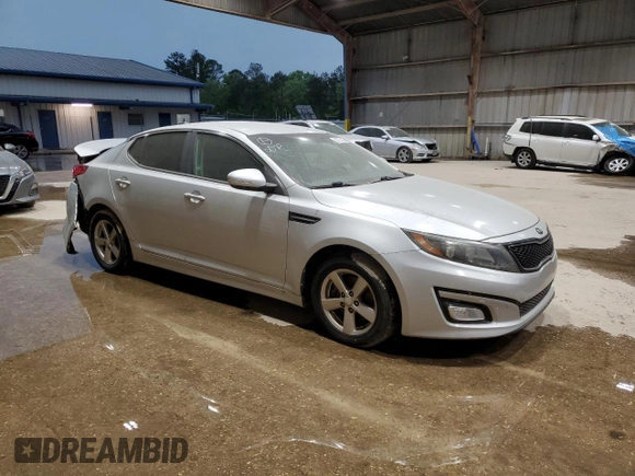 2015 Kia Optima LX with VIN 5XXGM4A70FG381720, listed as a Copart auction lot 50753425 with 161,752 mi miles and Salvage Title. Bid and sale history available at carsss.com. Image 4.
