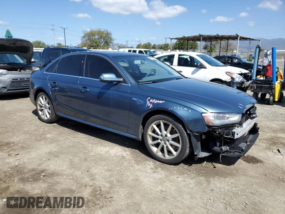 2016 Audi A4 Premium with VIN WAUAFAFL1GN013523, listed as a Copart auction lot 48074235 with 61,787 mi miles and Salvage Title. Bid and sale history available at carsss.com. Image 4.