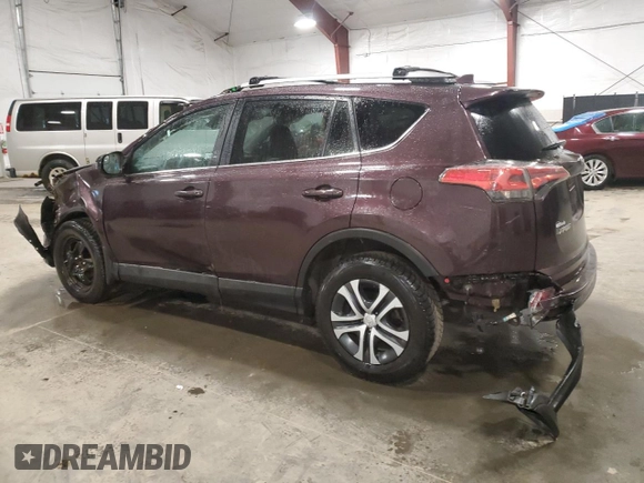 2017 Toyota RAV4 LE with VIN 2T3BFREVXHW638604, listed as a Copart auction lot 51671795 with 90,447 mi miles and Salvage Title. Bid and sale history available at carsss.com. Image 2.