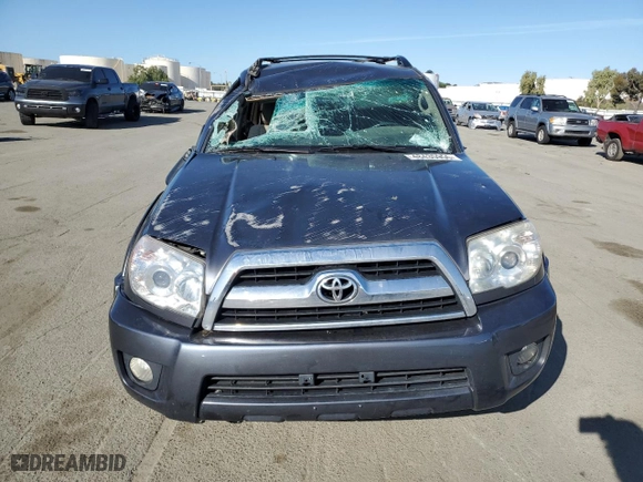 2007 Toyota 4Runner SR5 with VIN JTEZU14R478067735, listed as a Copart auction lot 48435955 with 198,403 mi miles and Salvage Title. Bid and sale history available at carsss.com. Image 5.