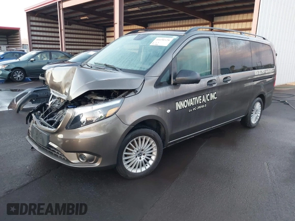 2019 Mercedes-Benz Metris Passenger with VIN WD4PG2EE3K3523210, listed as a IAAI auction lot 41690328 with 57,748 mi miles and . Bid and sale history available at DreamBid. Image 2.